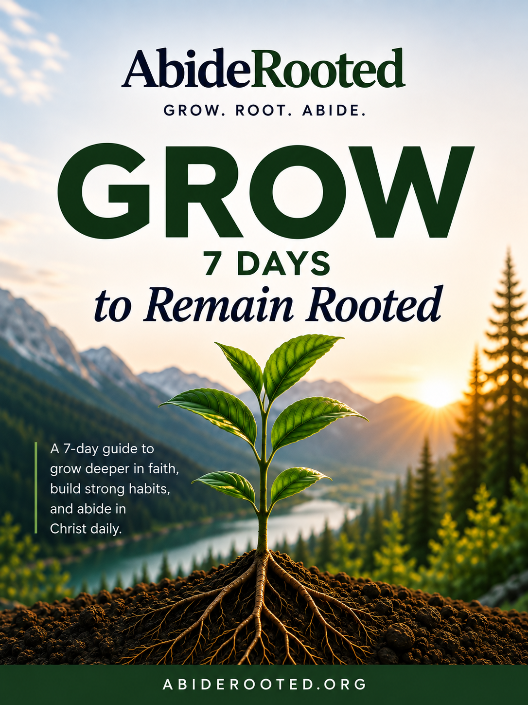 7 Days to Remain Rooted guide cover