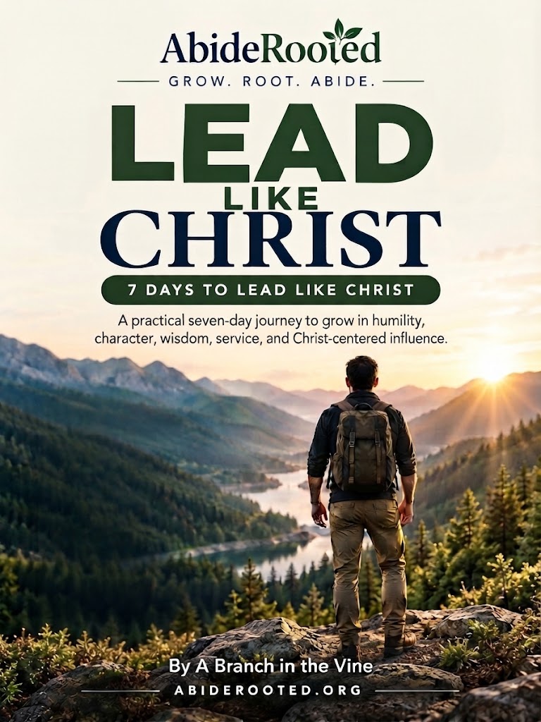 7 Days to Lead Like Christ Christian leadership guide cover