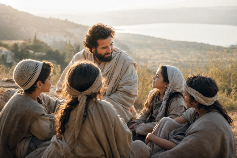 How Christ Roots Children in God’s Living Story—Not as Spectators but Participants — AbideRooted CHILDREN Bible Stories
